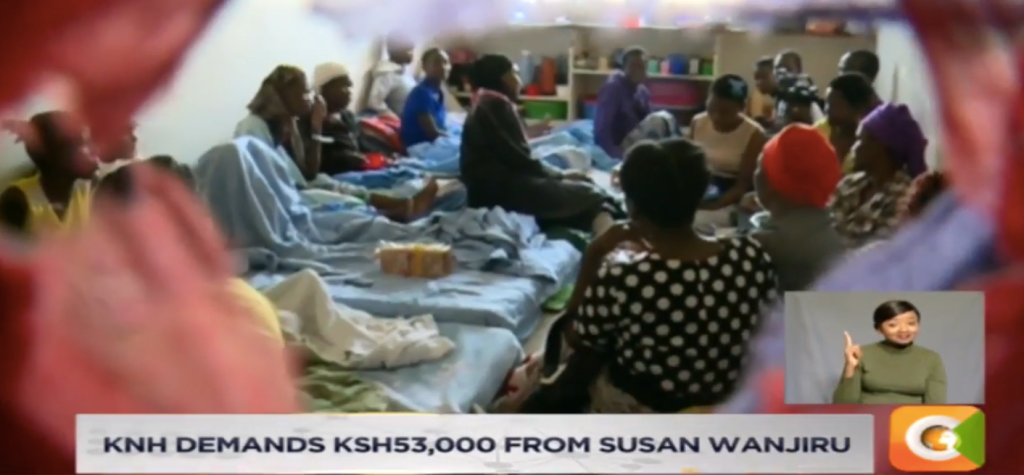 women detained at KNH hospital after giving birth due to past medical bills